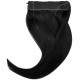 Extensions n 1 (black) 100% natural hair clip-in 55 cm