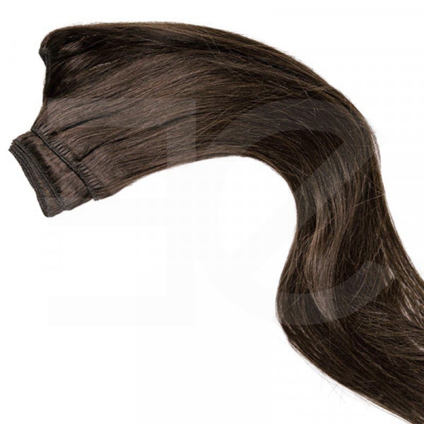 Weft hair extensions dark chestnut 18 Inch Weft hair extensions dark chestnut 18 Inch