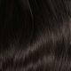 Pre bonded hair extensions 100 % human hair n°1B (brown) 18 Inch