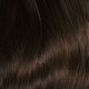 Clip in hair extensions curly n°2 (dark chestnut) max volume 180g 24 inch