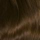 Micro ring hair extensions curly n 6 (chestnut) 100% natural hair STICK TIP 18 Inch