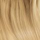 Clip in hair extensions UK n°24 (Ash blonde) 100% natural hair clip-in 24 Inch