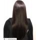 Pre bonded hair extensions dark brown 28"