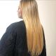 Tape in hair extensions blonde straight 18"