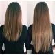 Tape in hair extensions light chestnut straight 18"