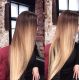 Tape in hair extensions golden blonde straight 18"