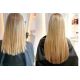 Tape in hair extensions blonde straight 18"