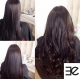 Pre bonded hair extensions plum 18"