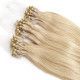 Extensions n 613 (light blonde) 100% natural hair loop 48 cm