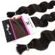 Extensions n1B (dark) 100% natural cold attachment 24 Inch