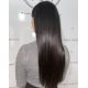 Micro loop hair extensions natural black straight 18"