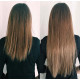 Tape in hair extensions chestnut straight 24"