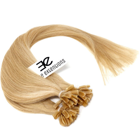 Extensions n 22 (blonde) 100% natural hair hot fusion 50 cm