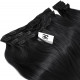 Clip in hair extensions jet black max volume 180G 20"