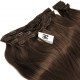 Clip in hair extensions chocolate max volume 180G 20"