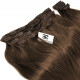 Clip in hair extensions chestnut max volume 180G 20"