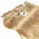 Clip in hair extensions blonde max volume 180G 20"