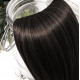 Clip in hair extensions natural black max volume 180G 20"