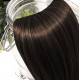 Clip in hair extensions dark brown max volume 180G 20"