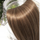 Clip in hair extensions light chesnut max volume 180G 20"