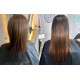 Micro loop hair extensions chestnut straight 18" 1Gr