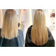 Micro loop hair extensions blonde straight 18" 1Gr