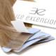 Tape in hair extensions N 14 (golden blonde) Tape in 100% HUMAN hair 24 inch