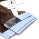 Tape in hair extensions N 8 (chestnut) Tape in 100% HUMAN hair 24 inch