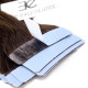 Tape in hair extensions n4 (CHOCOLATE) Tape in 100% HUMAN hair 24 inch