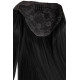 Ponytail hair extensions black 18 inch