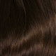 Micro loop hair extensions Chocolate straight 28"