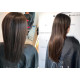 Micro loop hair extensions Chocolate straight 28"