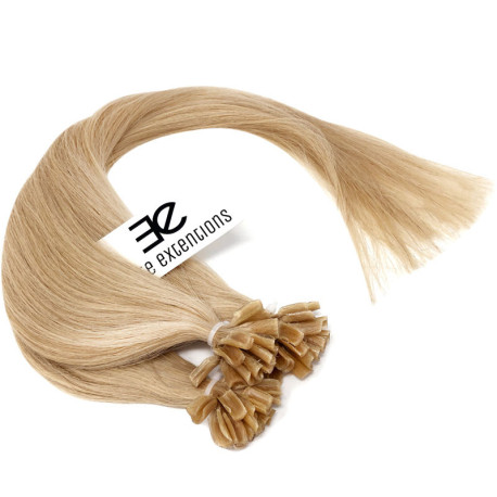 Pre bonded hair extensions light chesnut 24" 1Gr