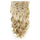 Extensions n 1 (black) 100% natural hair clip-in 55 cm