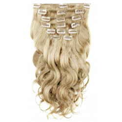 Extensions n 1 (black) 100% natural hair clip-in 55 cm