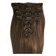 Extensions n 6 (chestnut) 100% natural hair clip-in 55 cm