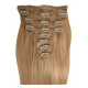 Extensions n 14 (golden blonde) 100% natural hair clip-in 55 cm