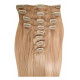 Clip in hair extensions golden blonde 20 inch