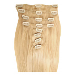 Clip in hair extensions blonde 28 inch